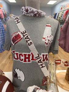 Adult Maroon and White