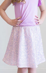 Lavender Twirl Skirt