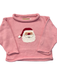 Pink Santa Sweater