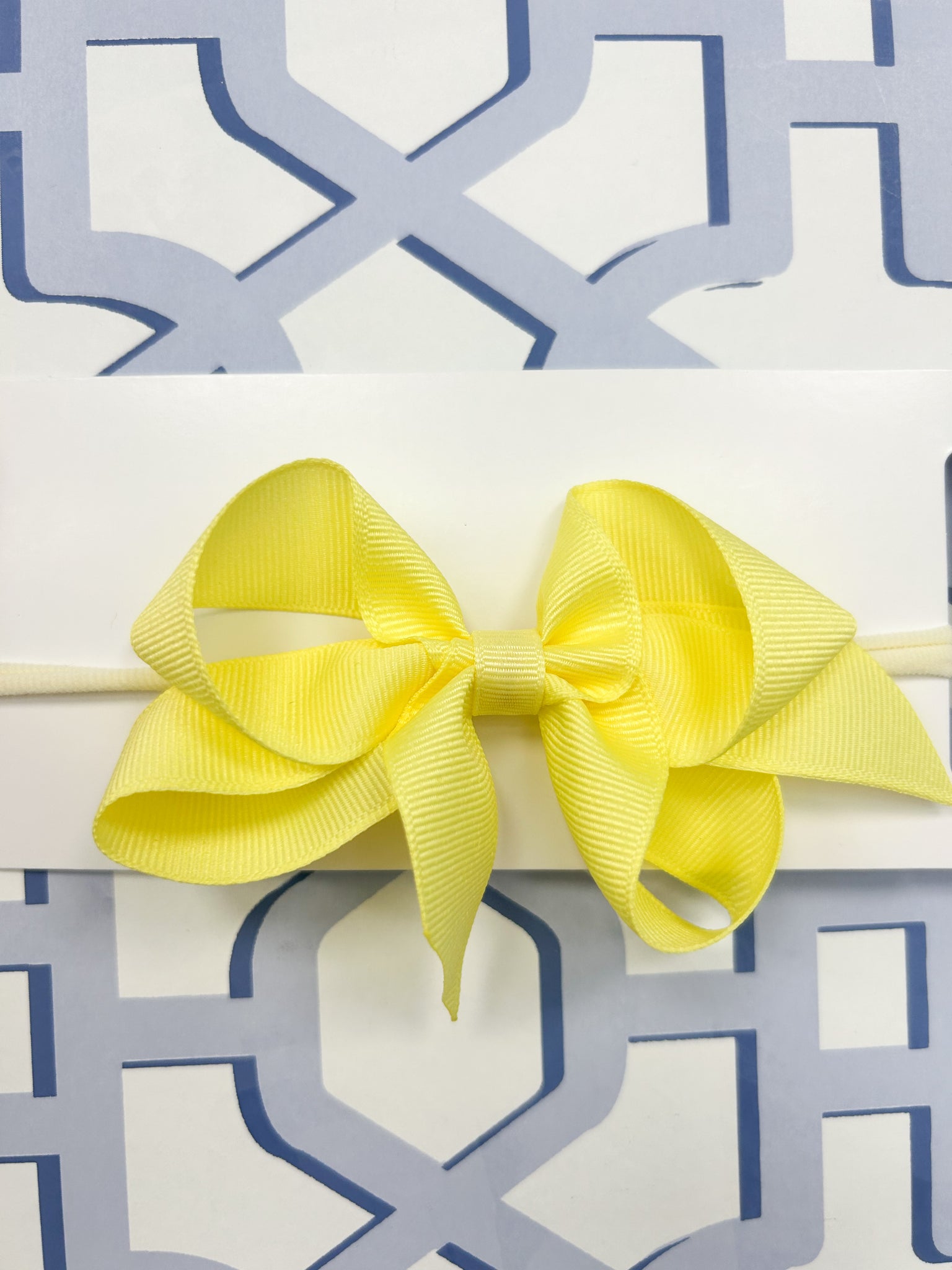 Yellow Headband Bow