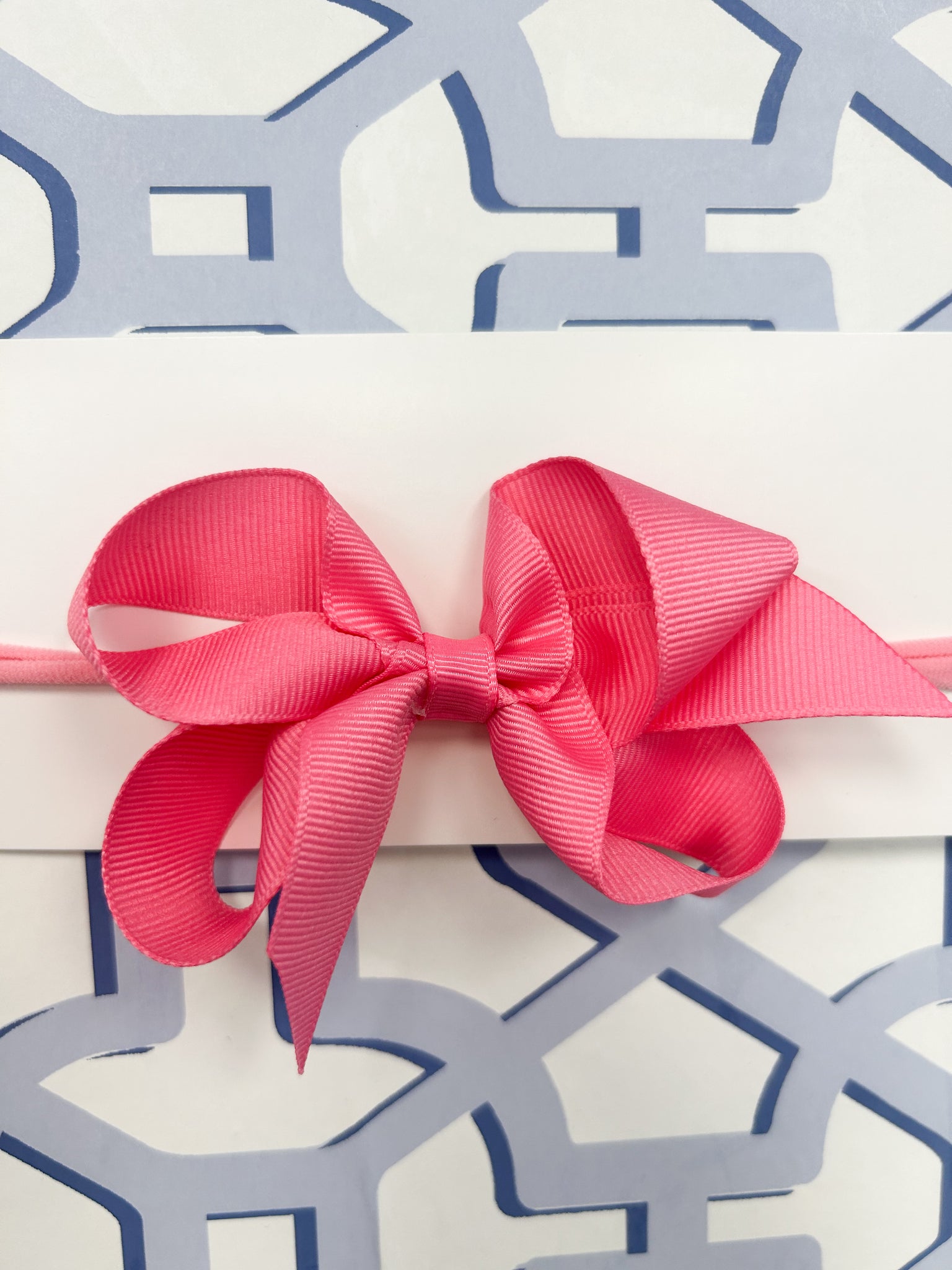 Hot Pink Headband Bow