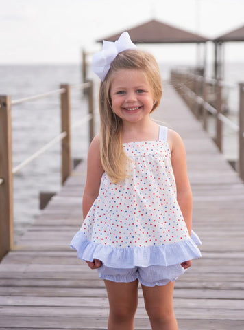 Patriotic Stars Bloomer Set