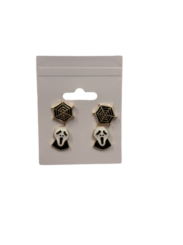 Spider Web Earrings