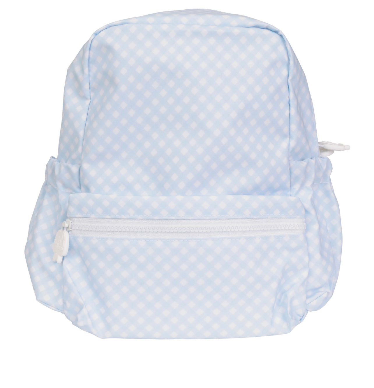 Blue Gingham Backpack