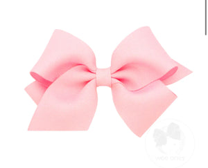 Small Pearl Pink Bow