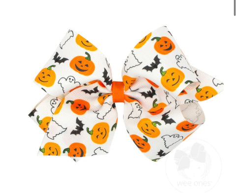 Halloween theme bow