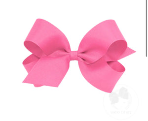 Small Hot Pink Bow