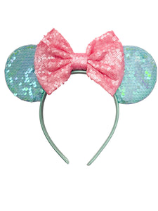 Mouse Ears/ Pink Bow