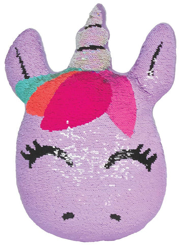 Mini Unicorn Reversible Sequin Plush