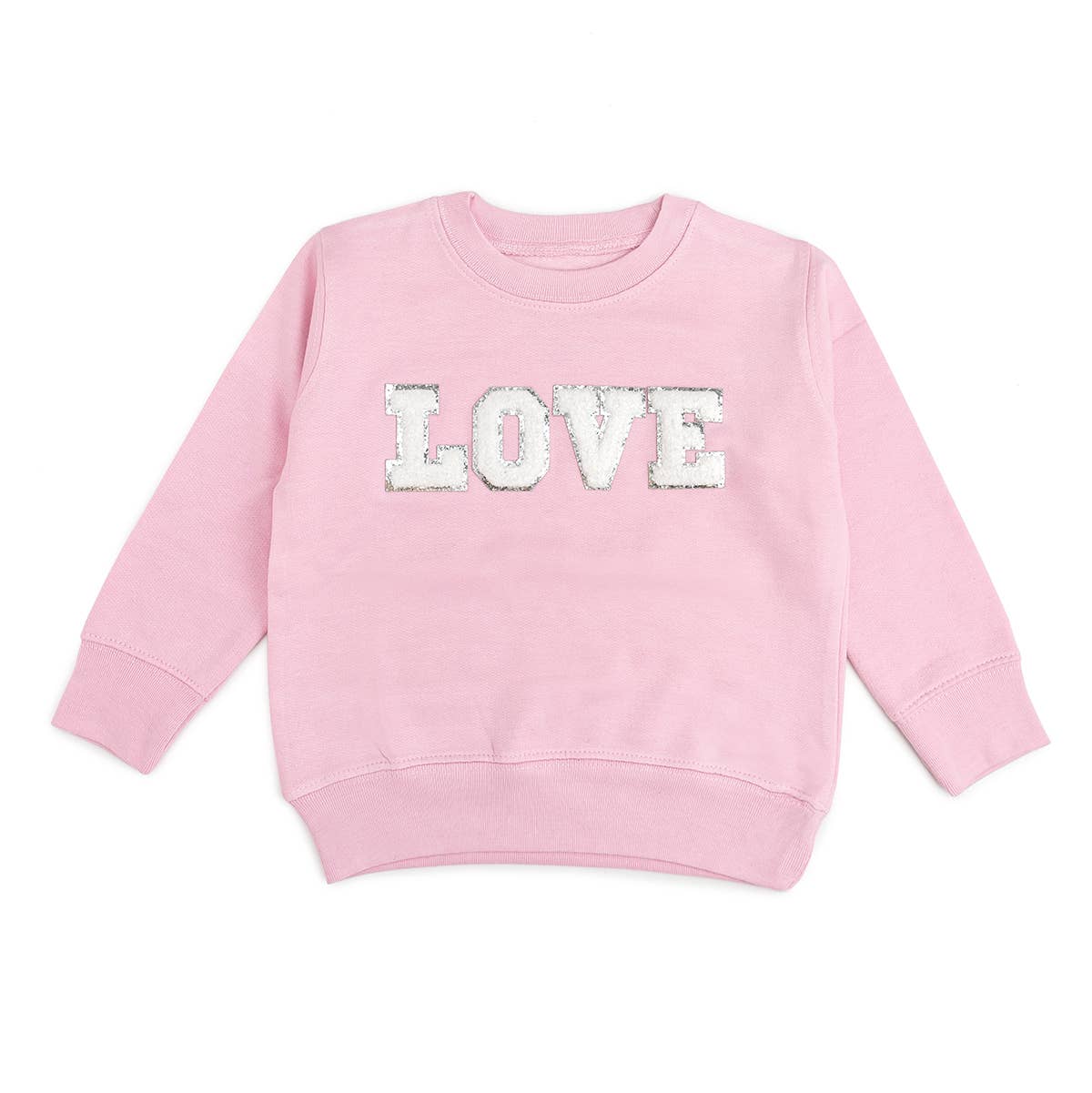 Love Patch Sweatshirt - Kids Valentines Day Sweatshirt