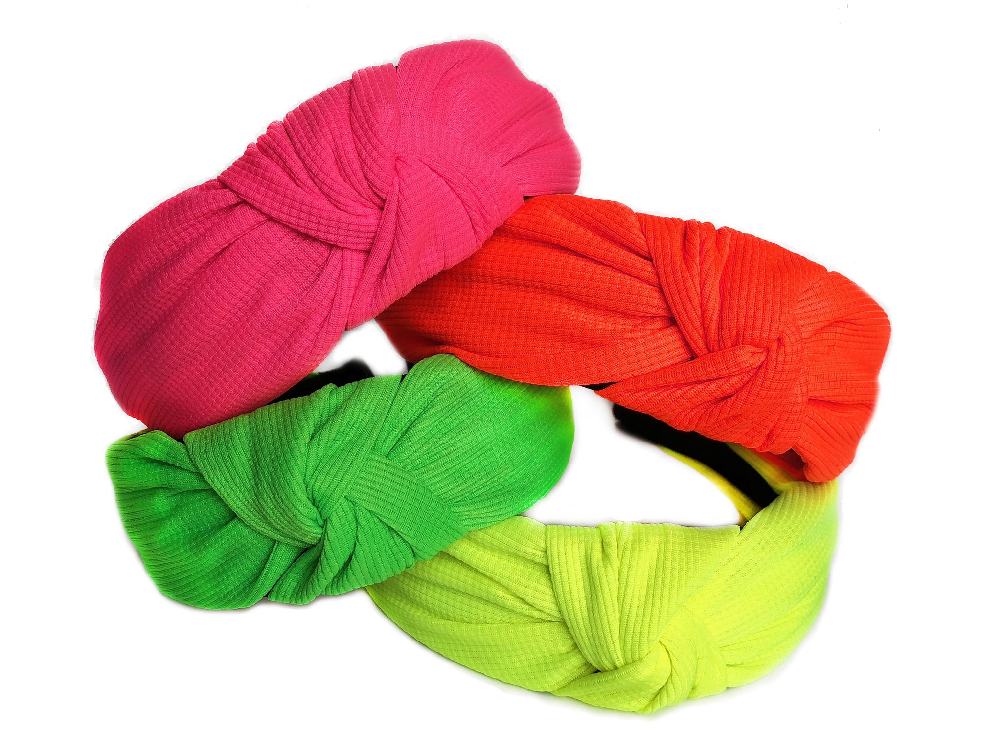 Neon Knot Headbands