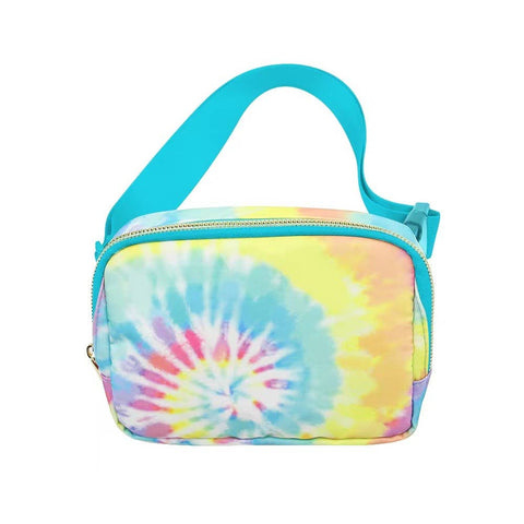 Varsity Collection Tie Dye Fanny Waist Pack Belt Bag