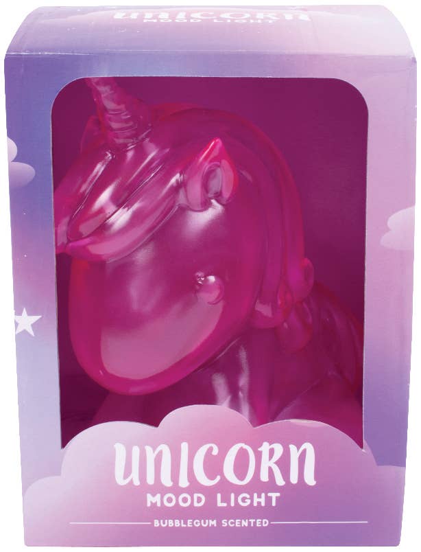 Unicorn Pink Jelly Mood Light - Bubblegum Scented