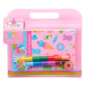 Mini Traveler Coloring & Activity Kit - Sugar Joy