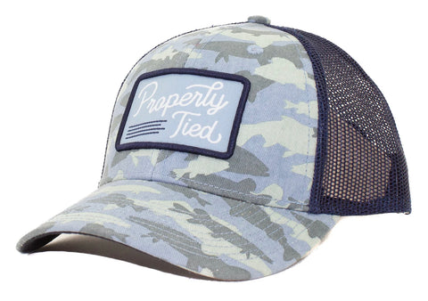 Sportsman Trucker Hat Deep Sea Camo