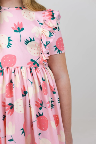 STRAWBERRY SHORTCAKE RUFFLE TWIRL DRESS