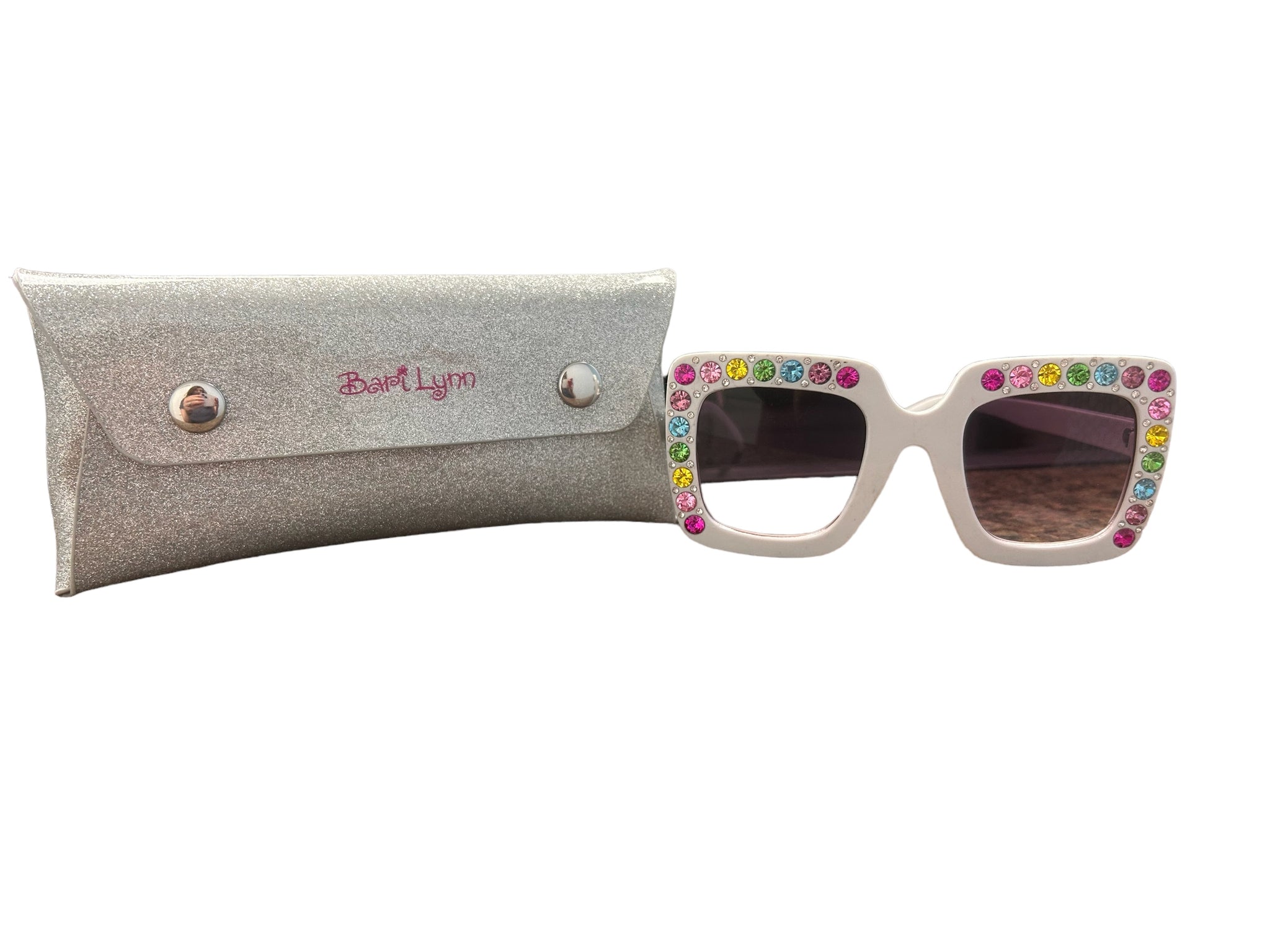 Bedazzled Sunglasses with Case