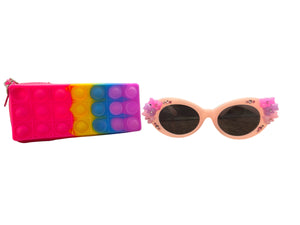 Sunglasses with Poppit Case