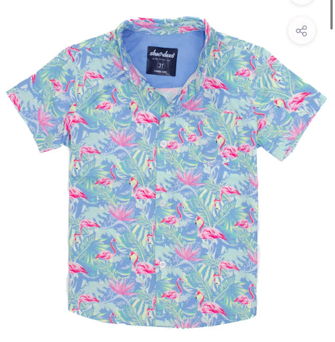 Floral Flamingo