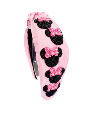 Mouse Headband Pink