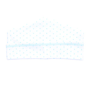 Light Blue Mini Dot Hat