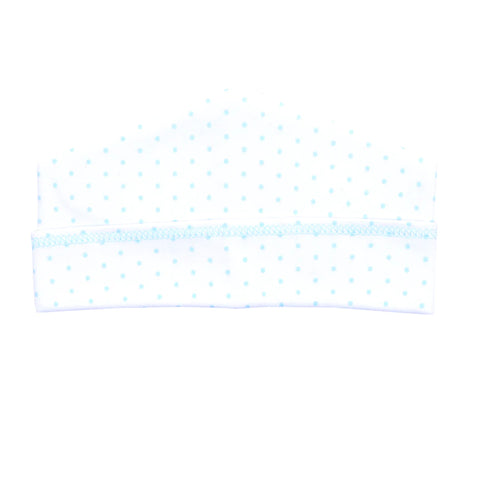 Light Blue Mini Dot Hat