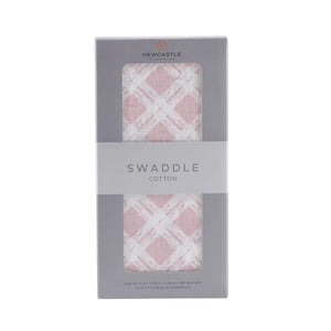 Primrose Pink Plaid Swaddle