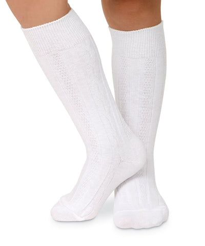 Cable Knee Socks