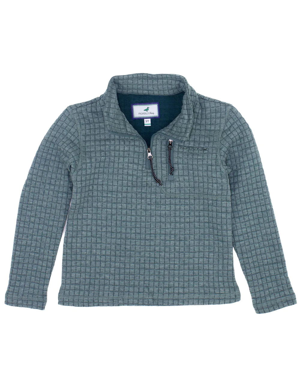 Brush Green Delta Pullover